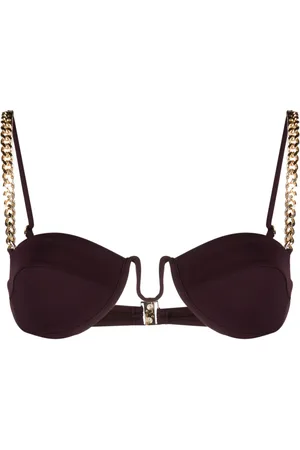 Stella McCartney Chain-link underwired bikini top