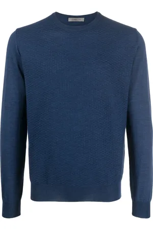 corneliani Crew-neck virgin wool jumper