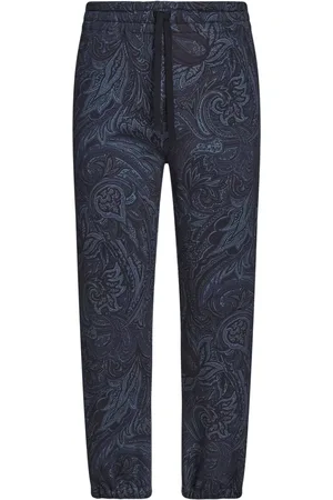 Etro Paisley-print cotton track pants