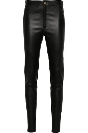 MAX & MOI Bayane leather leggings
