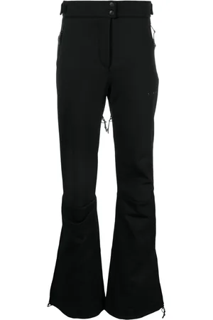 There Was One Mid-rise zip-up flared ski trousers