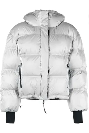 There Was One Zip-up hooded ski jacket