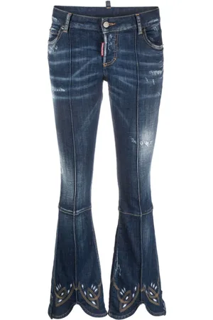 Dsquared2 Bead-detail flared jeans
