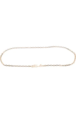 Karl Lagerfeld K/Signature chain-link belt