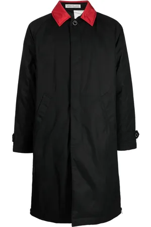 UNDERCOVER X FRGMT logo-print parka coat