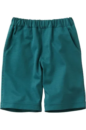 Familiar Elasticated-waist cotton shorts