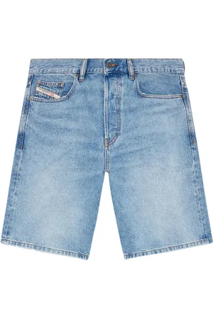 Diesel Logo-appliqué denim shorts