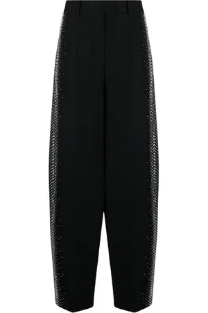 The Attico Jagger high-waist wide-leg trousers