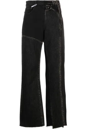 Maison Mihara Yasuhiro High-waist asymmetric jeans