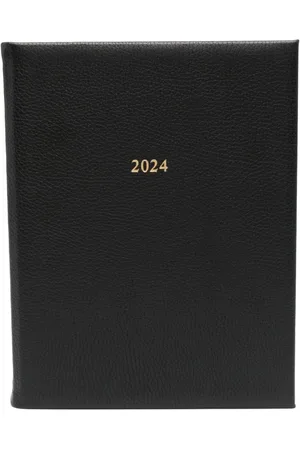 ASPINAL OF LONDON 2024 A4 Day to Page leather diary