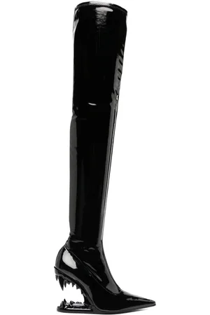 GCDS Morso 120mm vinyl boots