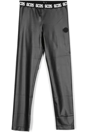 GCDS Logo-waistband leggings