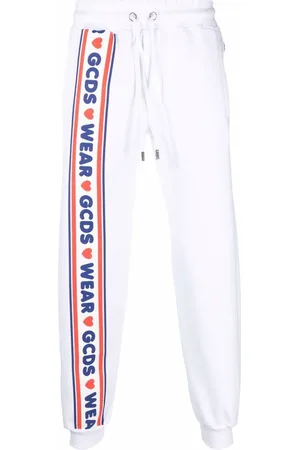 GCDS Logo-print detail track pnats