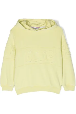 GCDS Logo-patch pullover hoodie