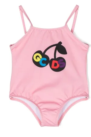 GCDS Logo-print swimsuit