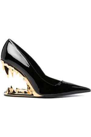 GCDS Morso 105mm leather pumps