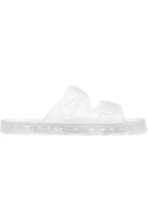 GCDS Logo-detail open-toe slides