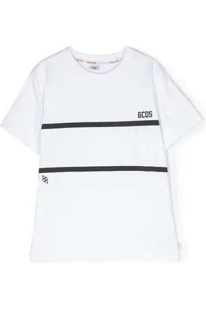 GCDS Chest logo-print detail T-shirt