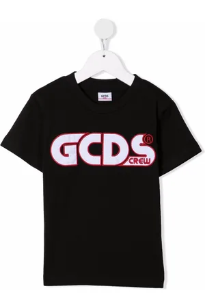 GCDS Logo-print cotton T-shirt
