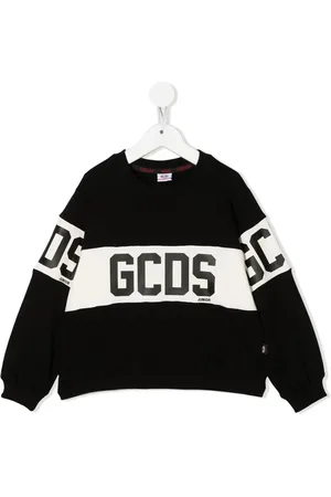 GCDS Logo-print detail sweatshirt