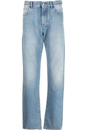 GCDS Low-rise straight-leg jeans