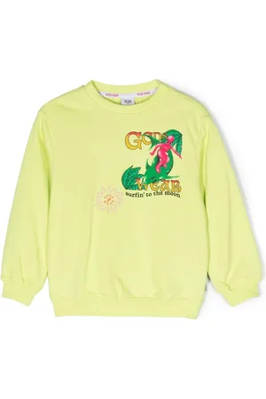 GCDS Graphic-print cotton sweatshirt