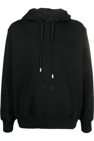 GCDS Logo-detail drawstring hoodie