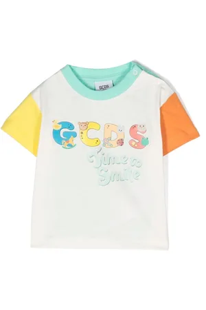 GCDS Logo-print short-sleeve T-shirt