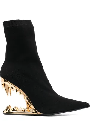 GCDS Morso pointed-toe ankle boots