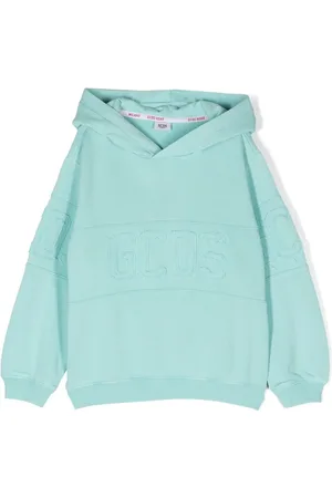 GCDS Logo-patch pullover hoodie