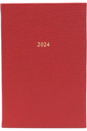 ASPINAL OF LONDON 2024 A5-sized pebbled diary