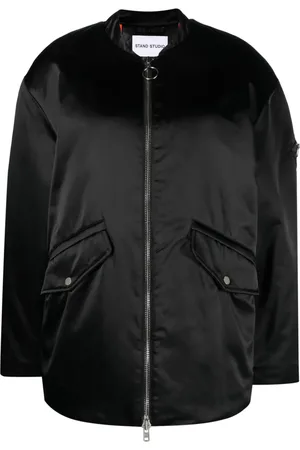 Stand Studio Prim satin bomber jacket