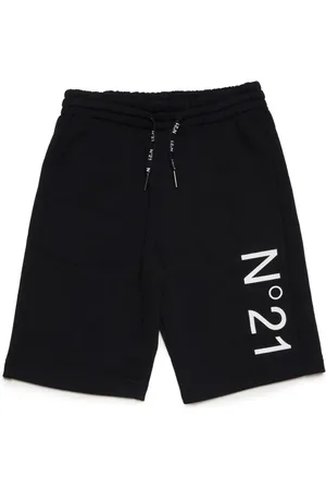 Nº21 Logo-print jogger shorts