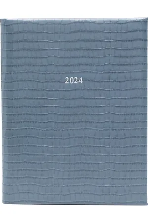 ASPINAL OF LONDON 2024 A4 Day to Page leather diary