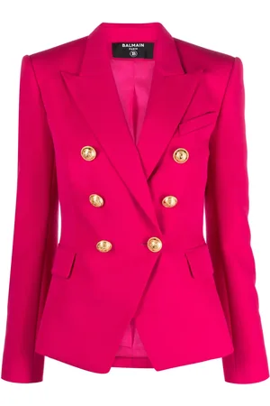 Balmain Double-breasted wool blazer