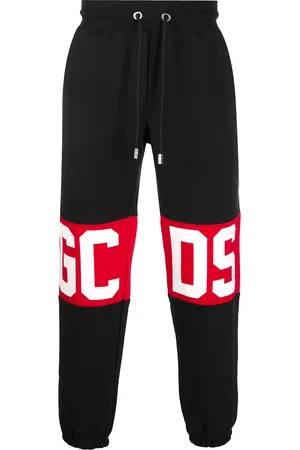 GCDS Logo print track pants