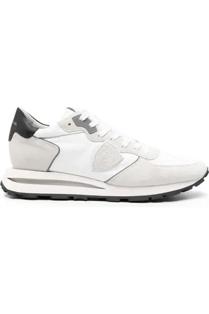 Philippe model Panelled lace-up sneakers
