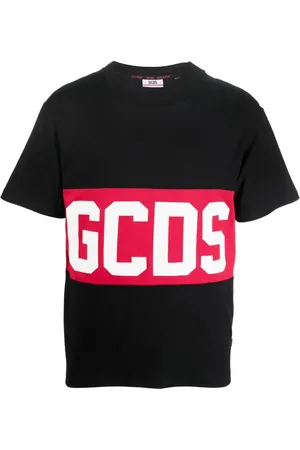 GCDS Band logo-print T-shirt