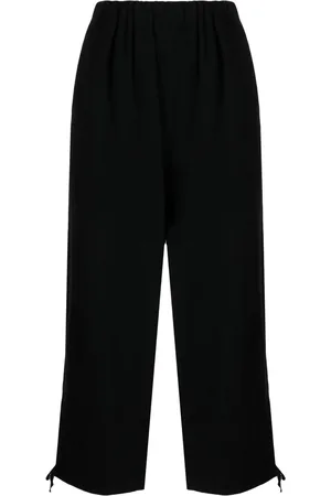 Comme des Garçons Elasticated-waist wool trousers