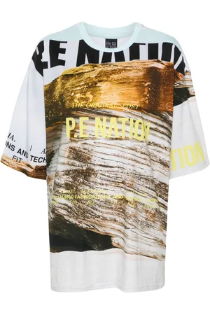 P.E Nation Bermuda organic-cotton performance T-shirt