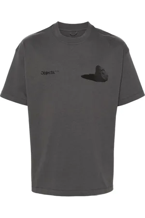 Objects IV Life Boulder-print cotton T-shirt