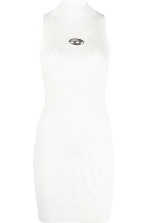 Diesel M-Onervax mock-neck dress