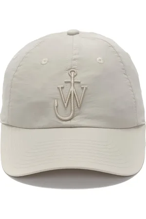J.W.Anderson Logo-embroidered tonal-stitching cap
