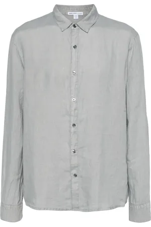 James Perse Long-sleeve linen shirt