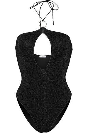 Oseree Lumière Ring lurex swimsuit