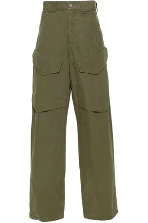 Objects IV Life Hiking high-waist cargo trousers