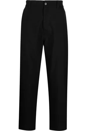 Marni Logo-jacquard wool trousers