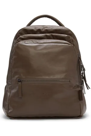 MARSÈLL Triparto leather backpack