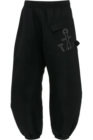 J.W.Anderson Twisted anchor-print track pants