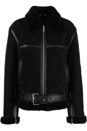 Totême Shearling suede jacket
